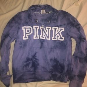 PINK half zip